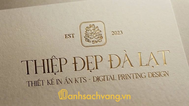 Thiệp Đẹp Đà Lạt - Địa chỉ in thiệp cưới ở Lâm Đồng