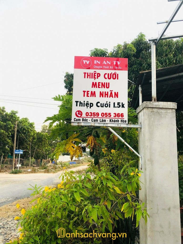 Thiệp Cưới TV Cam Đức - in thiệp cưới tại Khánh Hòa