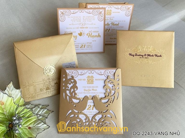 Thiệp cưới Minh Thanh tại Thanh Điền Tây Ninh