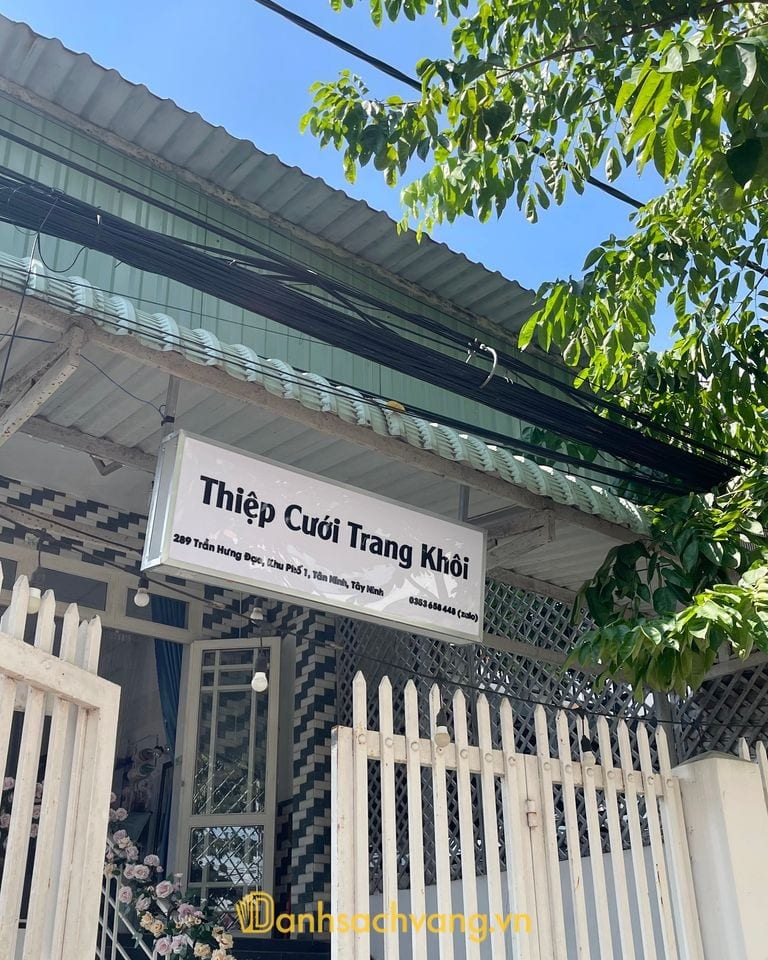 Thiệp Cưới Trang Khôi - In thiệp cưới tại Tây Ninh