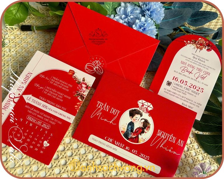SHOP THIỆP CƯỚI SALA - Nhận in thiệp cưới giao Tây Ninh