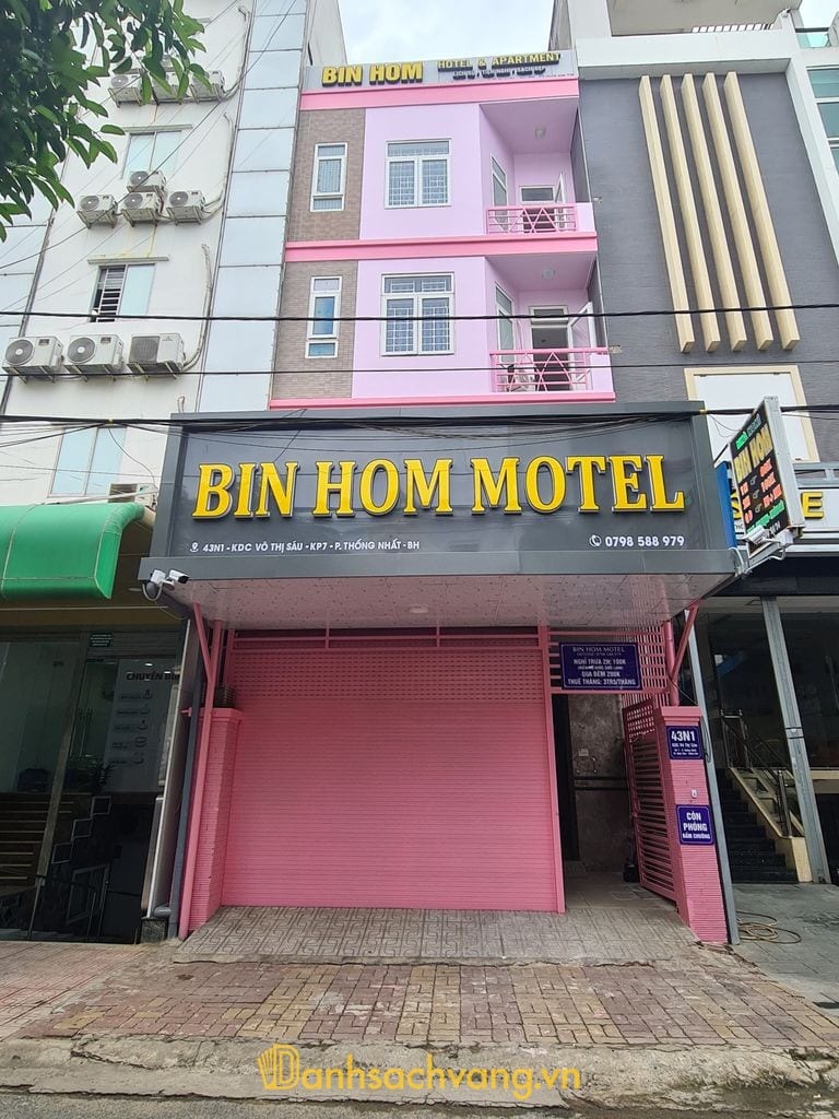 Bin Hom Motel - khách sạn bình dân tại Đồng Nai