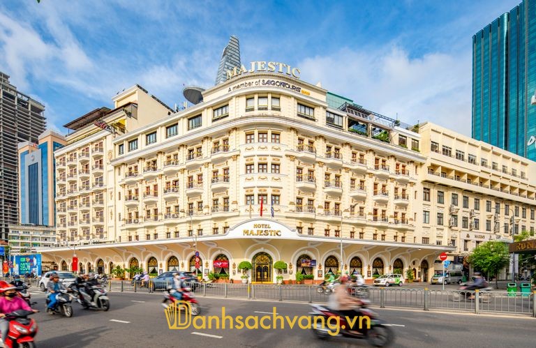 Hotel Majestic Saigon khách sạn kiến trúc Pháp tại TPHCM
