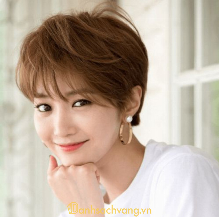 Tóc tém mái thưa