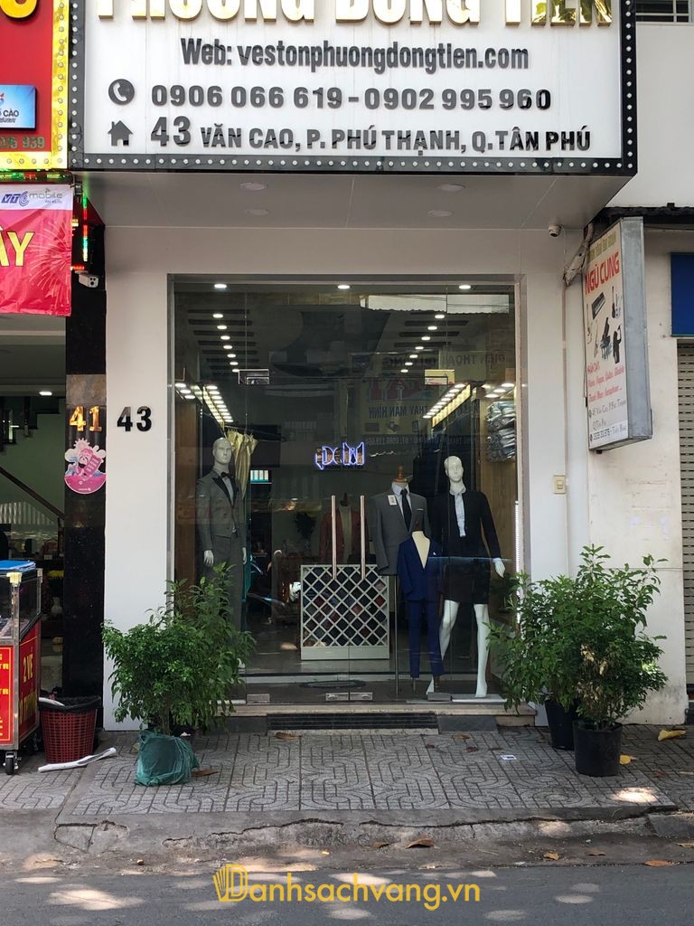 Vest Nam Phương Đông Tiến - Cửa hàng vest nam tại TPHCM