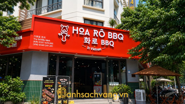 Hoa Rô Sang Huê - nhà hàng thịt nướng Hàn Quốc tại Bắc Ninh