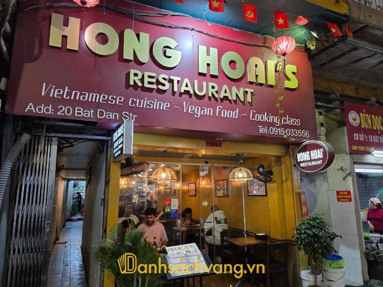 Hong Hoai's Restaurant - nhà hàng ngon ở Hà Nội