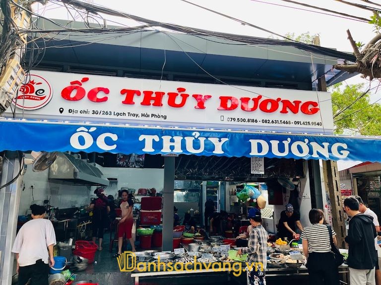 Ốc Thủy Dương - địa điểm ăn ốc và hải sản Hải Phòng