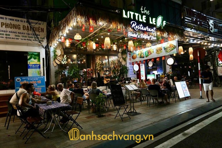 The Little Leaf Restaurant Tiệm Lá Nhỏ tại Cát Bà Hải Phòng