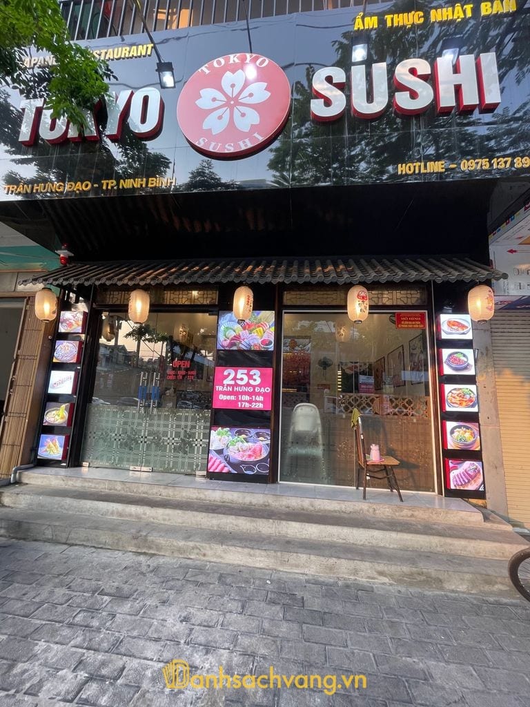 Tokyo Sushi Ninh Bình - Nhà hàng Nhật trên đường Trần Hưng Đạo