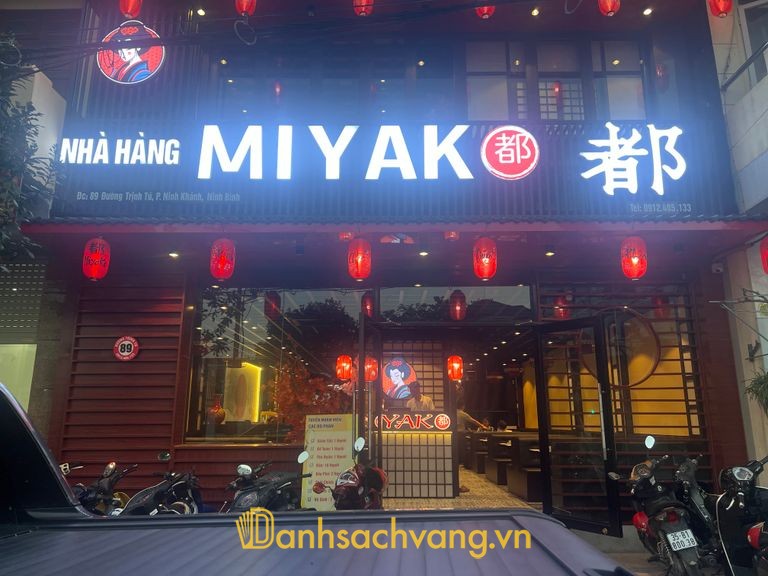 Nhà hàng Nhật Bản Miyako tại 89 Trịnh Tú Ninh Bình