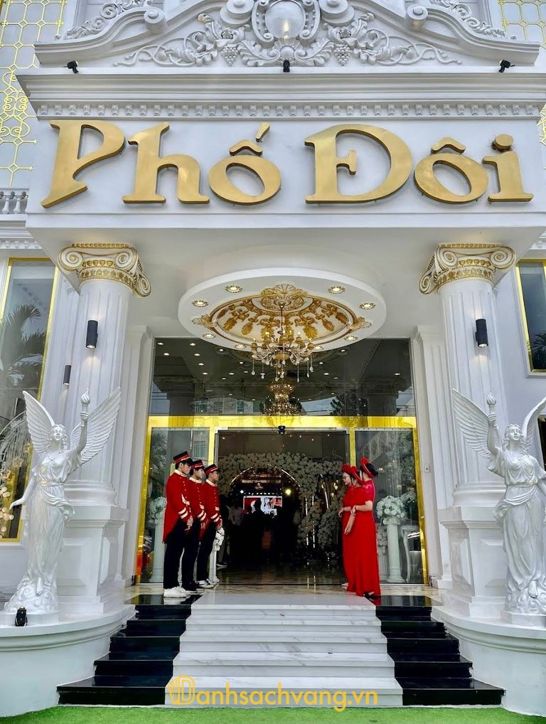 Nhà Hàng Tiệc Cưới Phố Đôi tại Long Bình Đồng Nai với không gian tổ chức tiệc