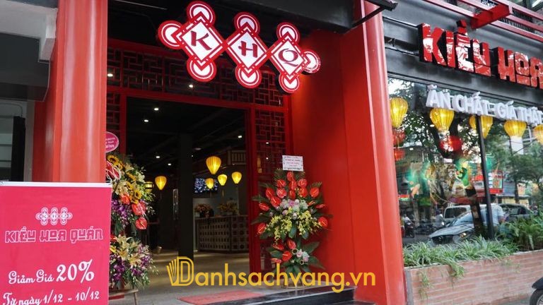Kiều Hoa Quán - Nhà hàng Trung Hoa tại Tô Hiệu Hà Nội