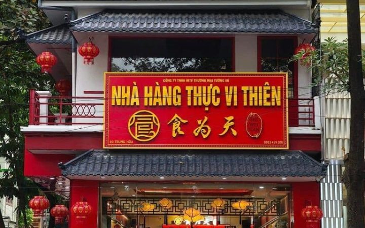 10 Nhà hàng Trung Quốc ở Hà Nội hấp dẫn, không gian đẹp
