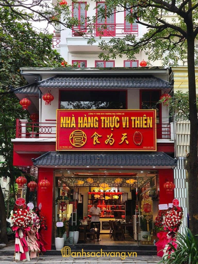 Nhà Hàng Thực Vi Thiên - Ẩm thực Trung Quốc tại Hà Nội
