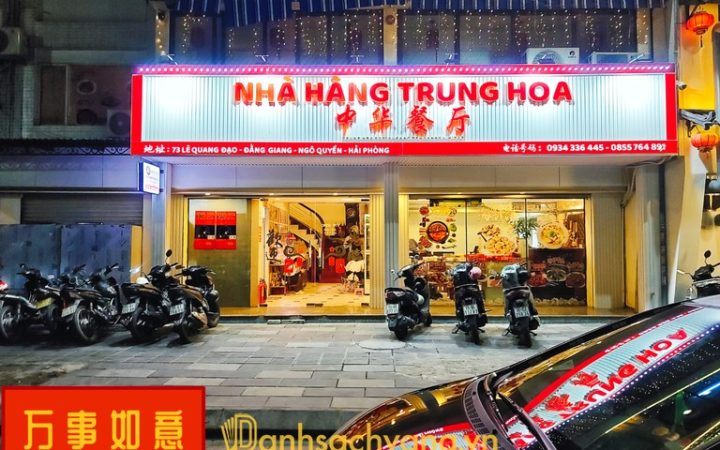 10 Nhà hàng Trung Quốc ở Hải Phòng siêu ngon, giá hợp lý