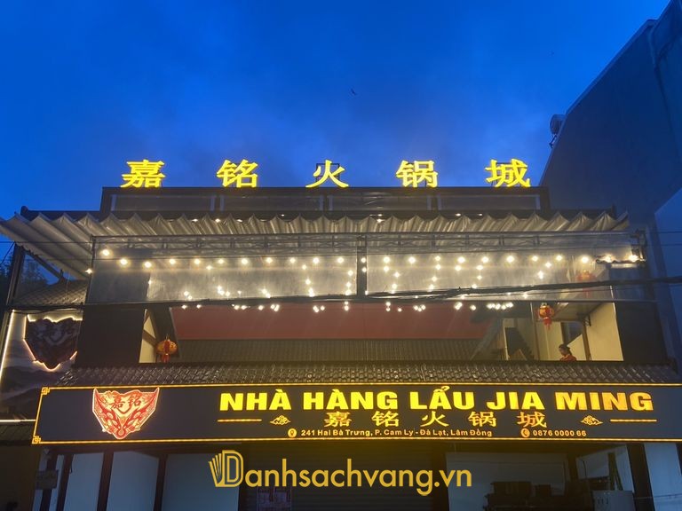 Nhà Hàng Lẩu JIA MING tại Lâm Đồng
