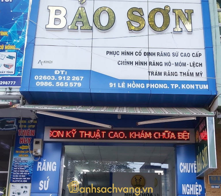 Bài viết đánh giá về Nha khoa Bảo Sơn Kon Tum 91 Lê Hồng Phong