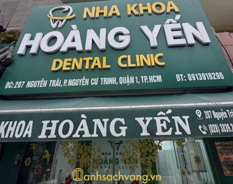 Bài viết đánh giá về Nha Khoa Hoàng Yến 207 nguyễn trãi cầu ông lãnh hồ chí minh