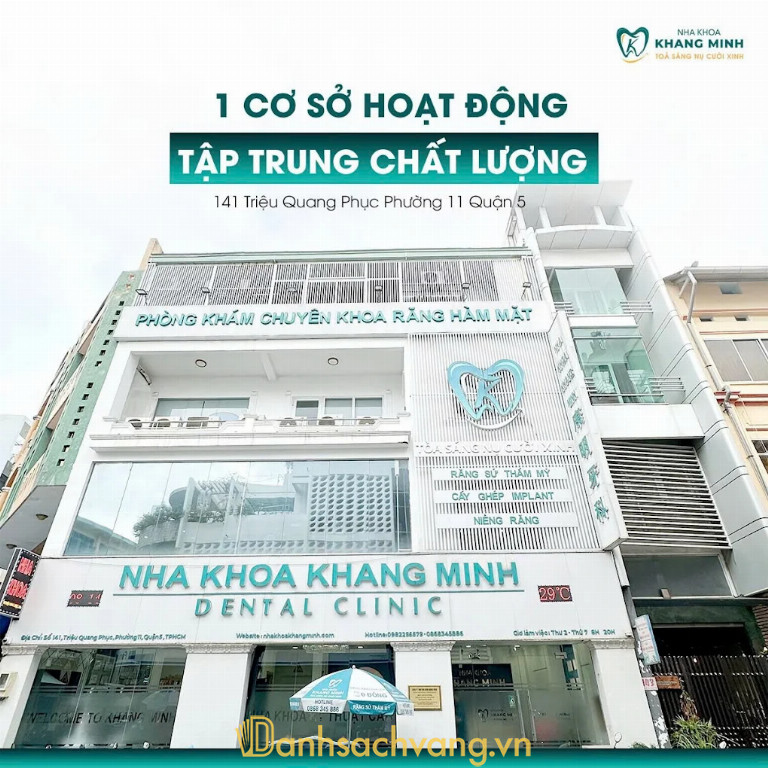 Bài viết đánh giá về nha khoa khang minh 141 Đ. Triệu Quang Phục, Chợ Lớn, Hồ Chí Minh