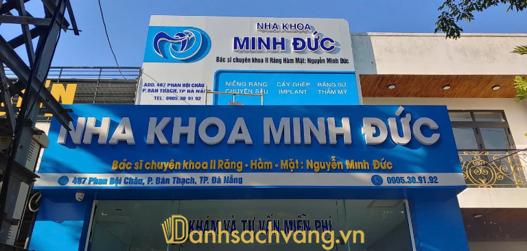Bài viết đánh giá về nha khoa minh đức 487 Phan Bội Châu, Bàn Thạch, Đà Nẵng