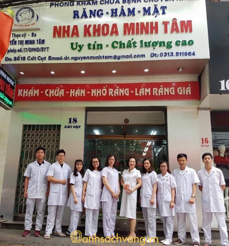 Bài viết đánh giá về Nha khoa Minh Tâm 18 P. Cát Cụt, Lê Chân, Hải Phòng