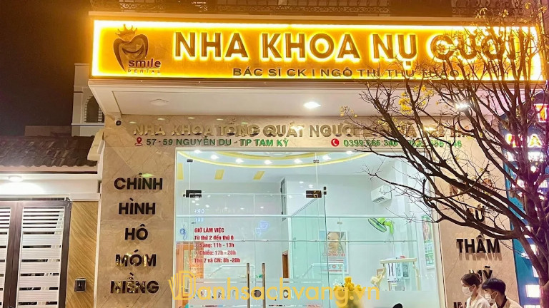 Bài viết đánh giá về Nha khoa Nụ Cười (Bs Thảo) 57 Nguyễn Du, Tam Kỳ, Đà Nẵng