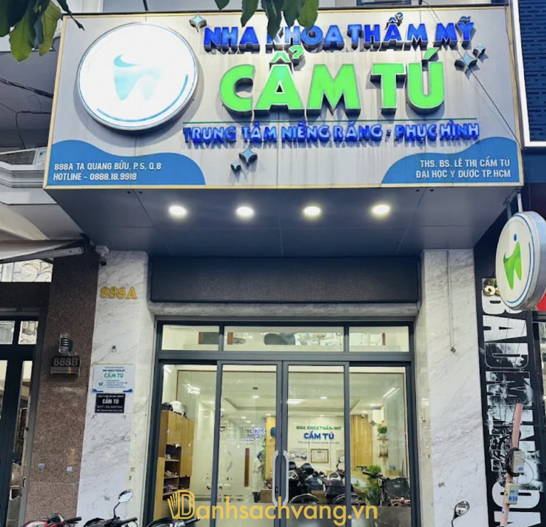 Nha khoa Thẩm Mỹ Cẩm Tú 888A Tạ Quang Bửu, Bình Đông, Hồ Chí Minh