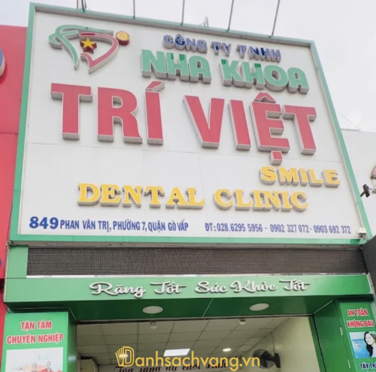 Bài viết đánh giá về nha khoa trí việt 849 Đ. Phan Văn Trị, Hạnh Thông, Hồ Chí Minh