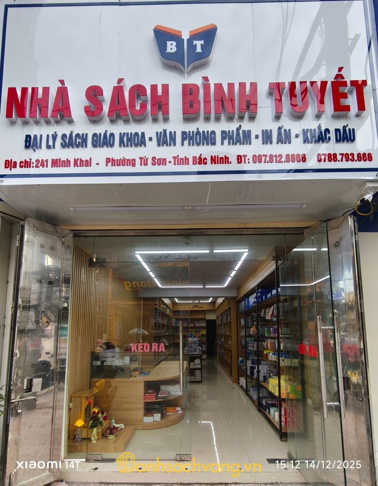 Nhà sách Bình Tuyết ở Từ Sơn Bắc Ninh