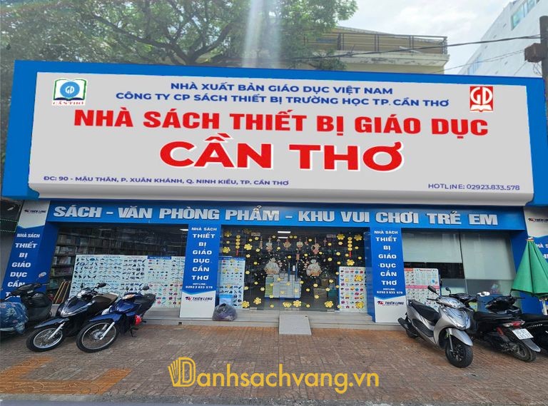 Nhà sách Cần Thơ tại 90 Mậu Thân
