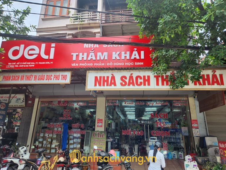 Hiệu Sách Thắm Khải tại Thanh Sơn Phú Thọ