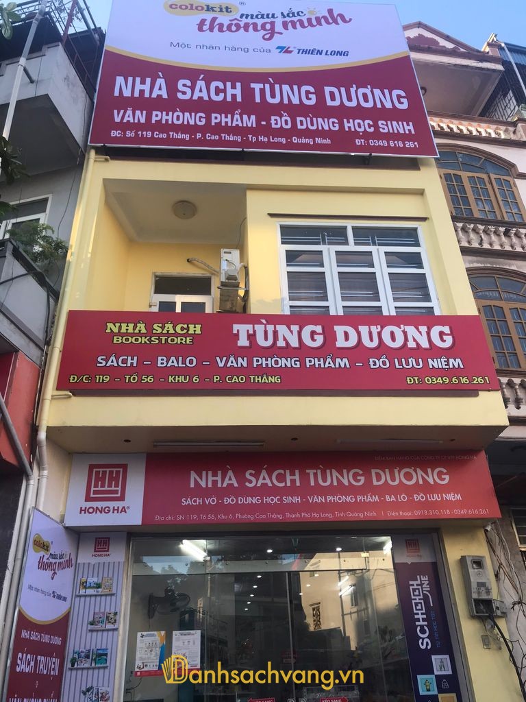 Nhà Sách Tùng Dương tại Hồng Gai Quảng Ninh