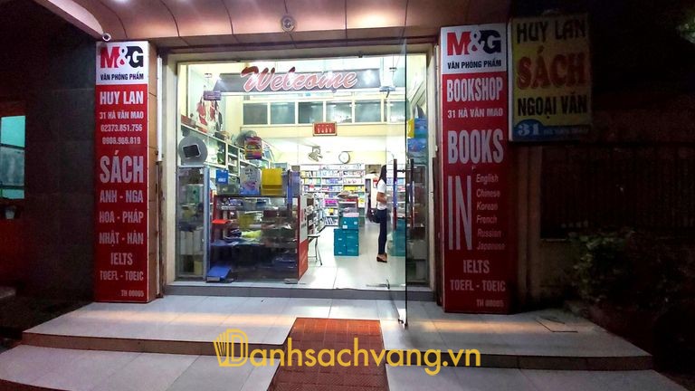 Nhà Sách Ngoại Văn Huy Lan tại 31 Hà Văn Mao