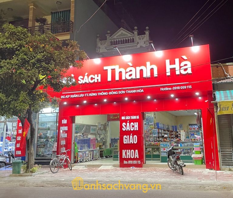 Nhà Sách Thành Hà tại khu phố Xuân Lưu Đông Sơn
