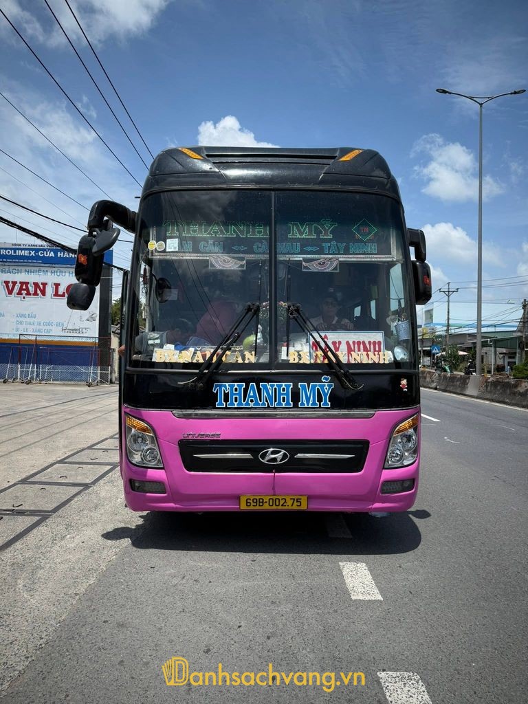 Hình ảnh xe giường nằm Thanh Mỹ phục vụ hành trình Năm Căn Cà Mau đi Bến xe Tây Ninh