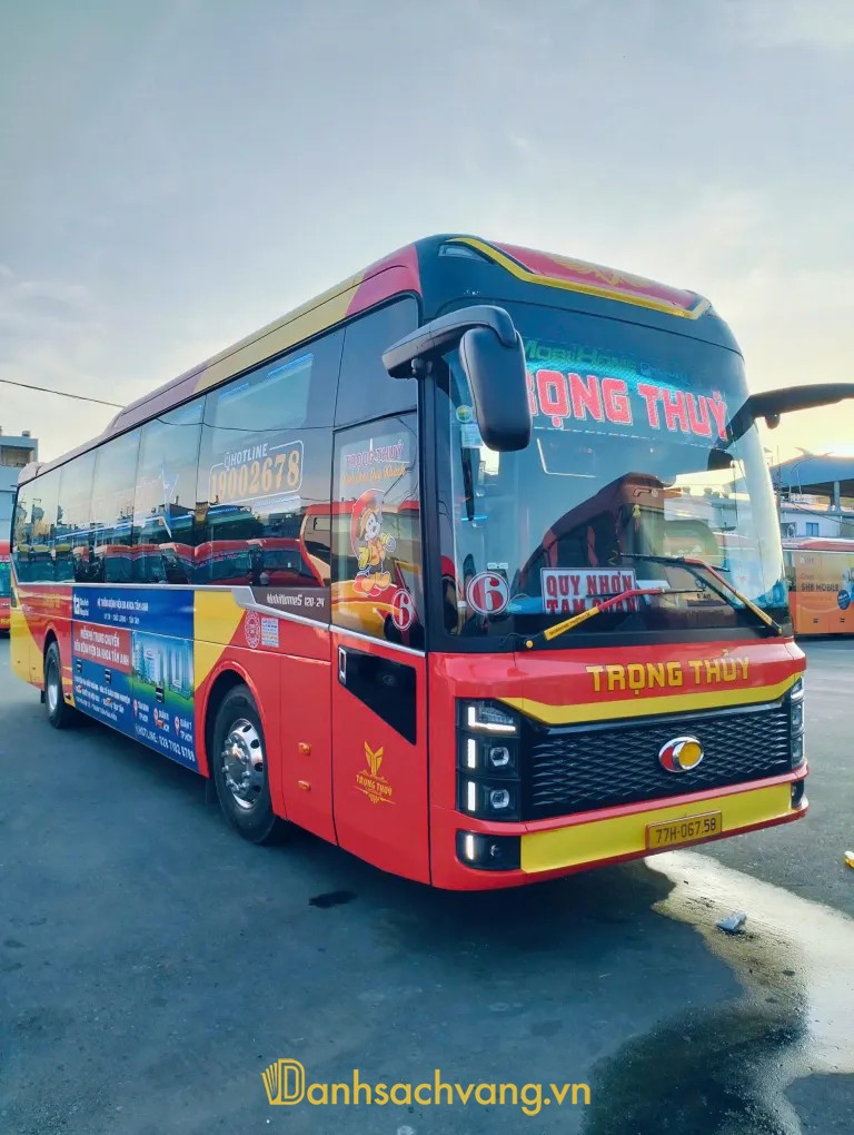 Nhà xe Trọng Thủy Travel với limousine VIP phục vụ tuyến Cam Ranh Quy Nhơn