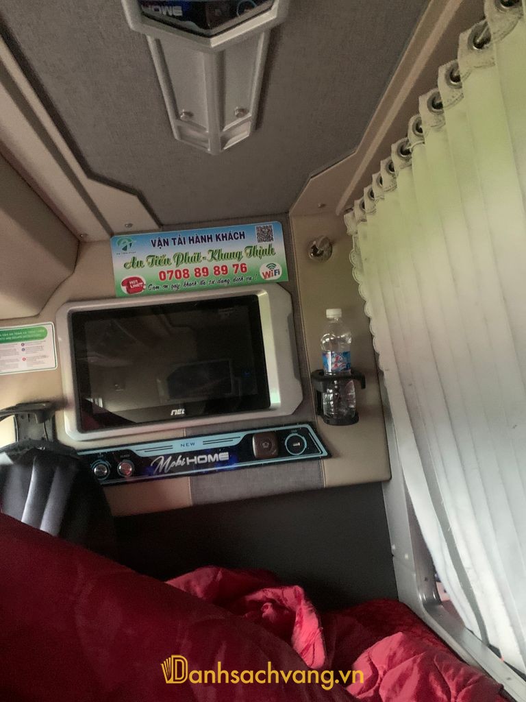 Hình ảnh xe limousine giường phòng Khang Thịnh tuyến Quy Nhơn đi Phú Yên