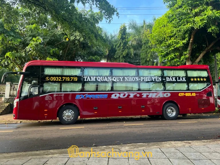 Xe limousine giường phòng Quý Thảo Đà Nẵng đi qua Quy Nhơn và Phú Yên