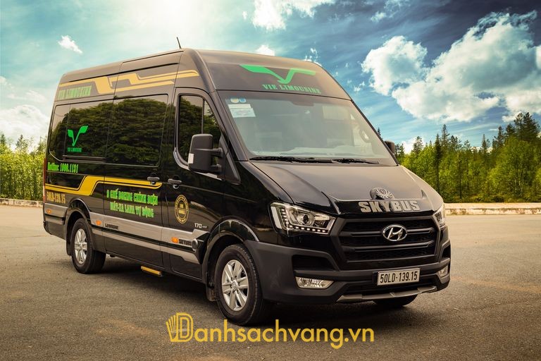 Không gian xe Vie Limousine phục vụ tuyến Sài Gòn Bà Rịa Vũng Tàu