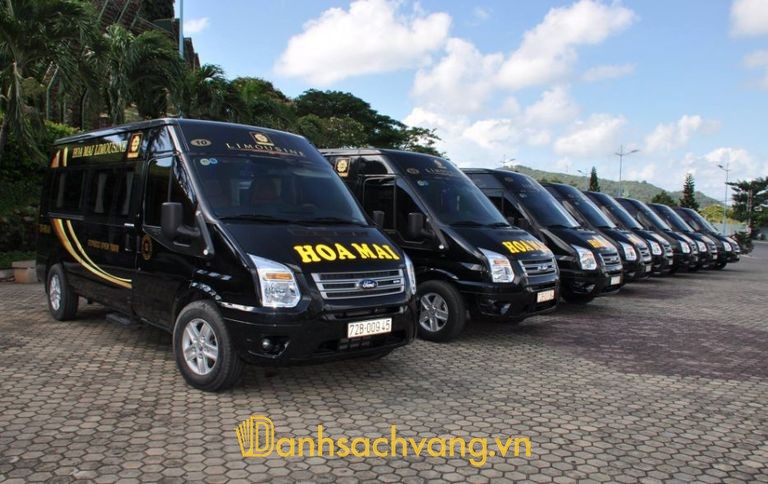 Hình ảnh nhà xe Hoa Mai chuyên tuyến Sài Gòn đi Bà Rịa Vũng Tàu