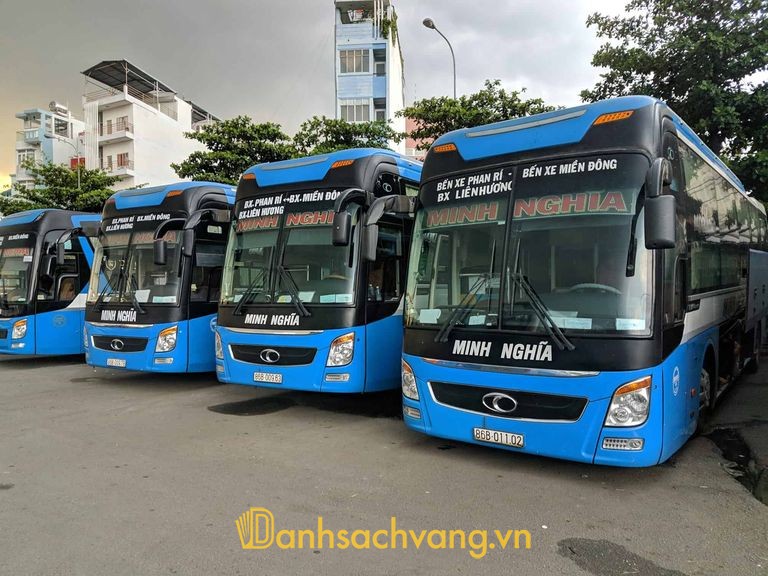 Nhà xe Minh Nghĩa tuyến Sài Gòn đi Phan Rí Tuy Phong Bình Thuận