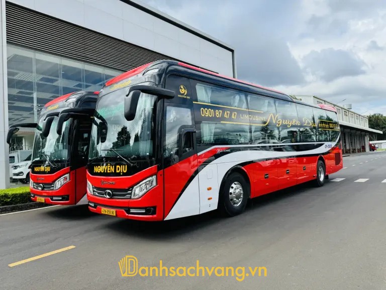 Nhà xe Nguyên Dịu limousine 34 phòng tuyến Sài Gòn đi Đắk Lắk
