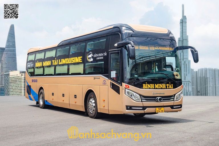 Nhà xe Bình Minh Tải - xe limousine Sài Gòn đi Quy Nhơn Gia Lai