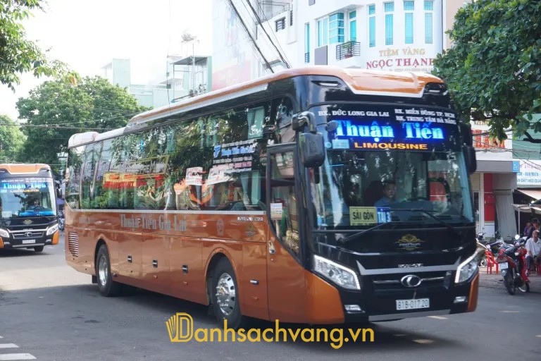 Nhà xe Thuận Tiến - xe khách Sài Gòn Gia Lai đi Pleiku