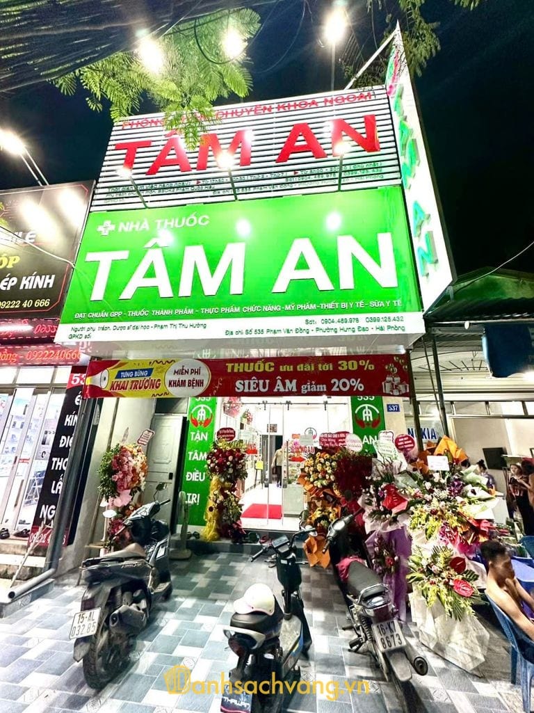 Phòng khám cơ xương khớp Nam khoa Tâm An tại Hải Phòng