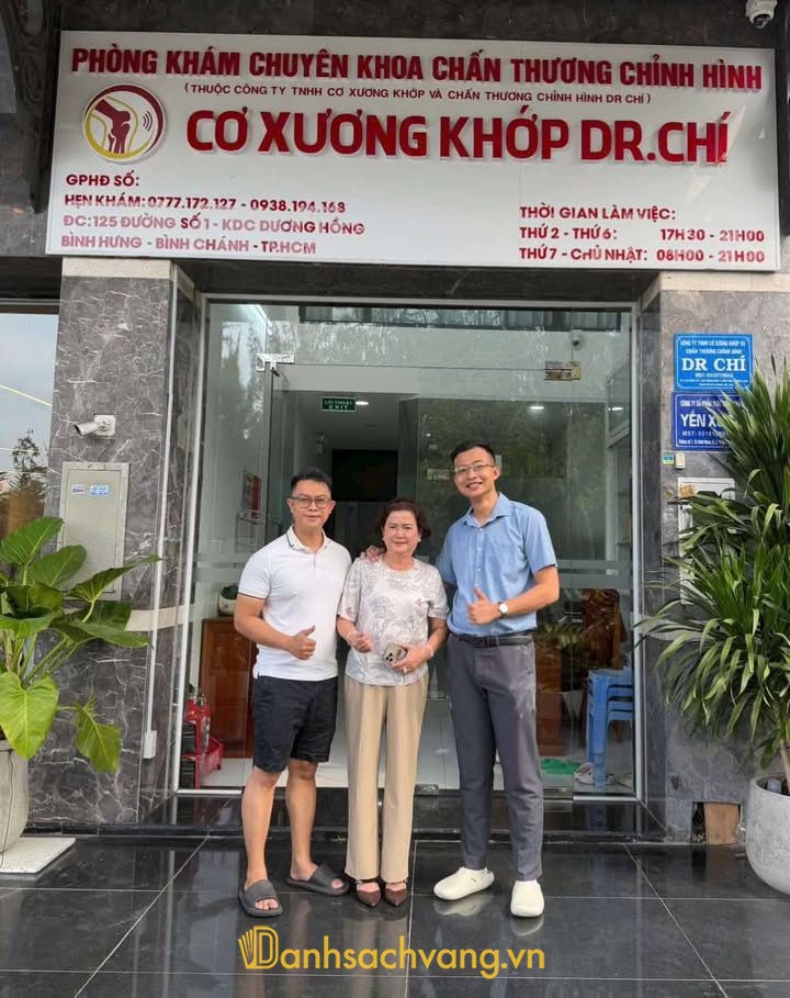 Phòng khám cơ xương khớp DR CHÍ tại TPHCM