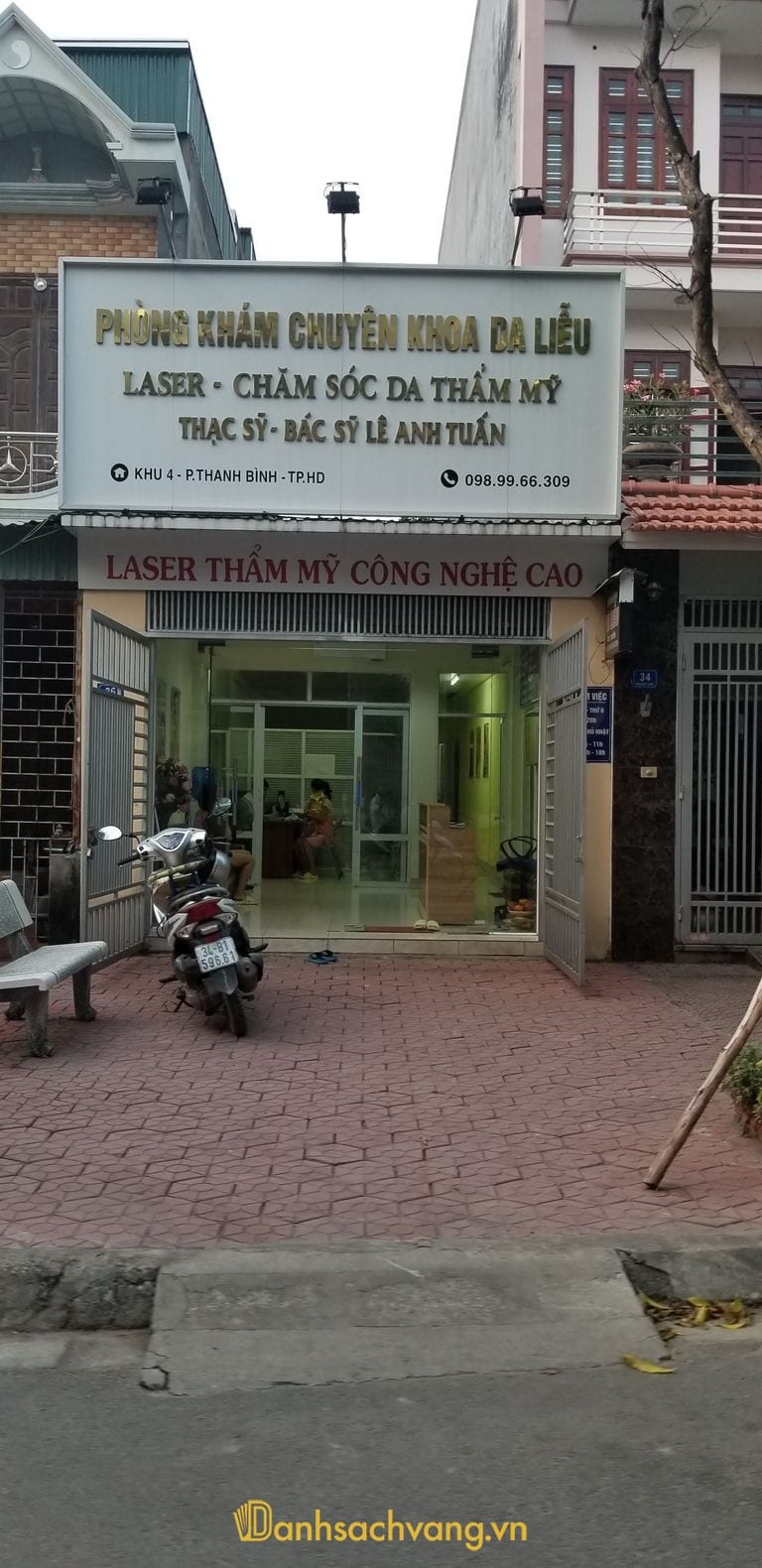 Phòng Khám Da Liễu Thẩm Mỹ Bác Sĩ Tuấn tại Trần Khát Chân Hải Phòng