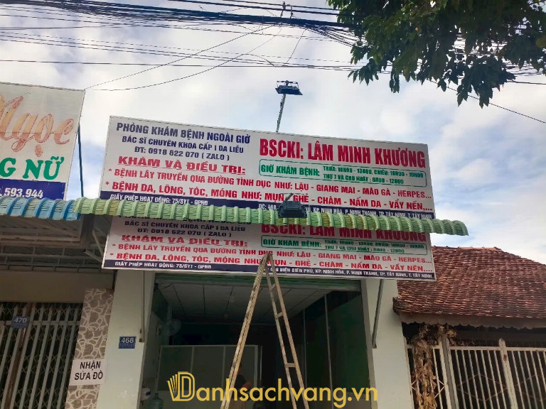 Phòng Khám Da Liễu Bác Sĩ Khương ở Tây Ninh