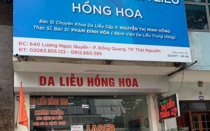 6 Phòng khám da liễu ở Thái Nguyên có giá hợp lý, Bác sĩ “mát tay”